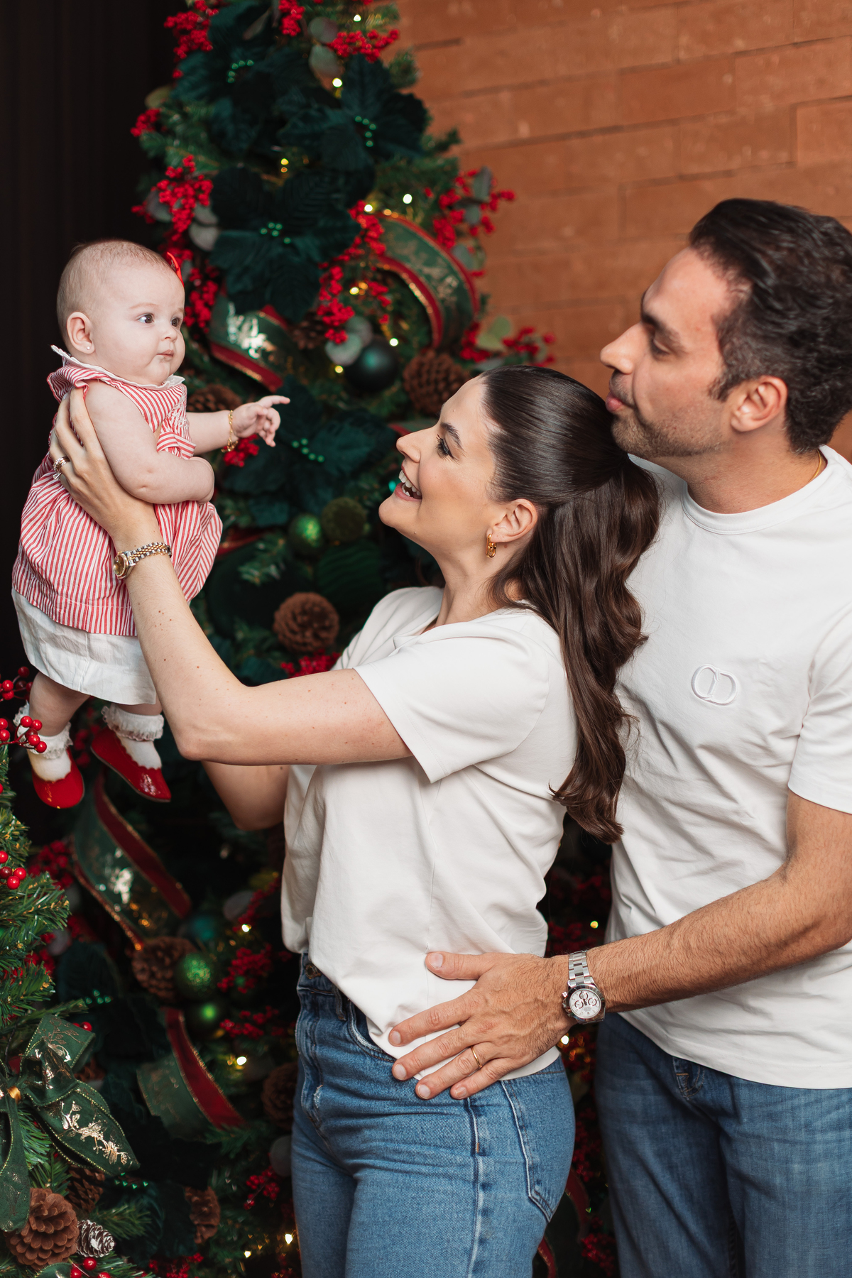 Fotos de Natal com bebê em Maringá