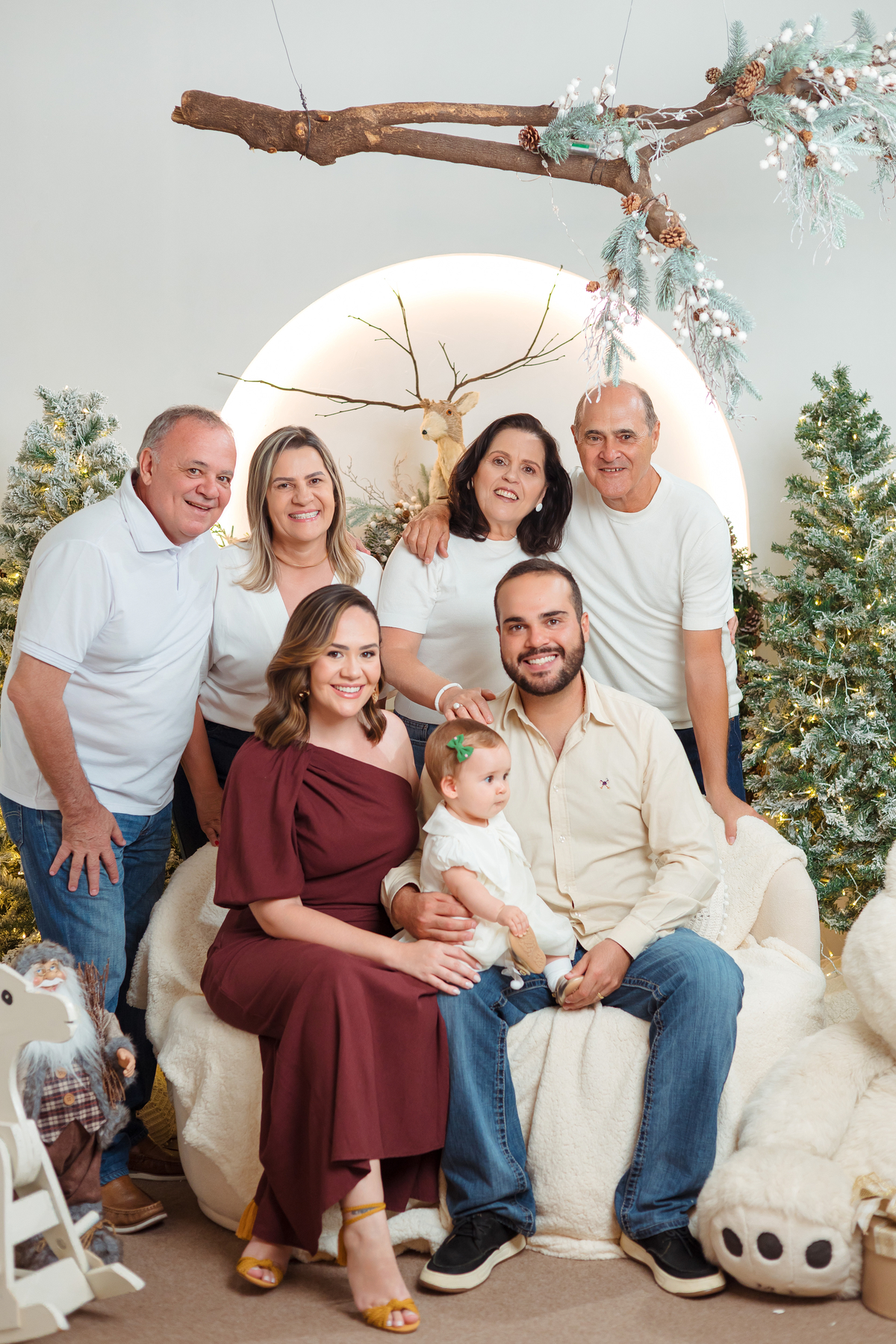 fotos em familia no natal em maringa 