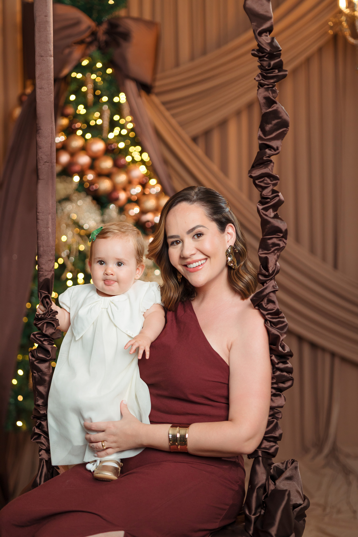 Familia em Maringá cenarios de natal 