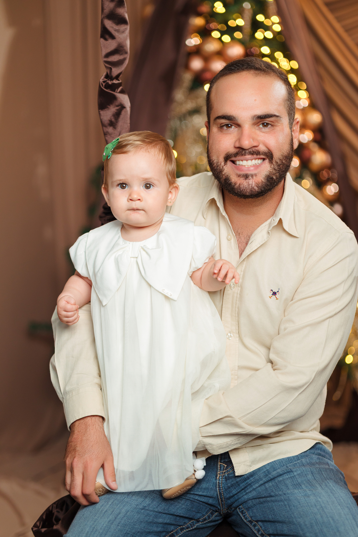 Cenários para fotos de natal em Maringá 