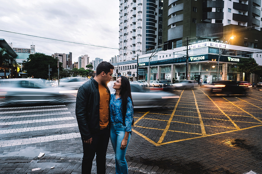 Pré Wedding feito por Rickardo Andrade nas ruas de Maringa-PR