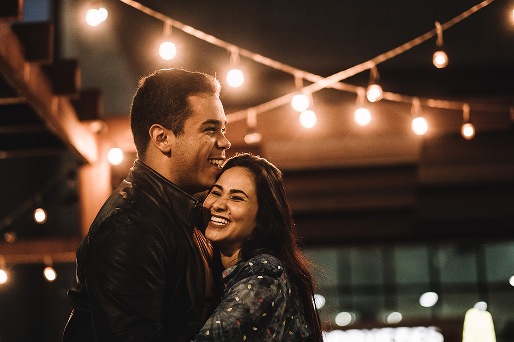 Fotos espontaneas de casal em Maringá-PR