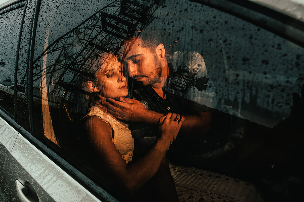 Pré Wedding fotos de casal na chuva de Ricardo Andrade