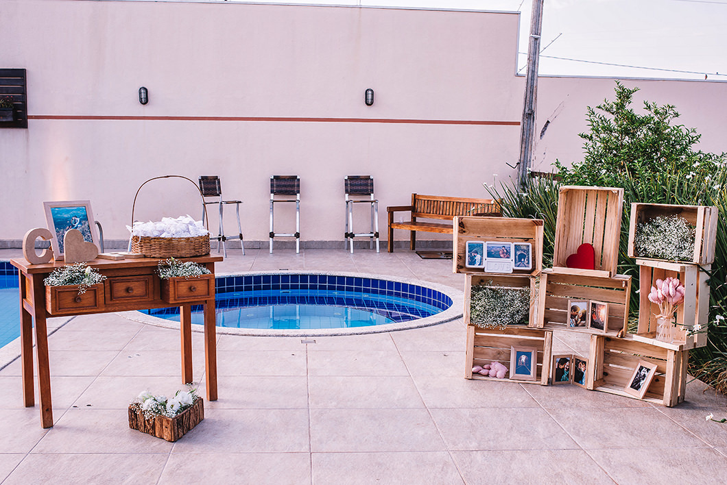 decoração de casamento rustica e alternativa 