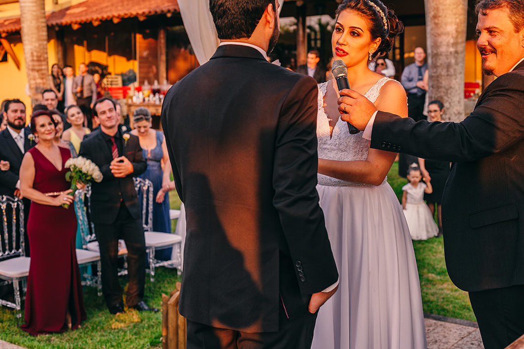 Casamento a tarde em Fazendo Fazenda Maringá-PR