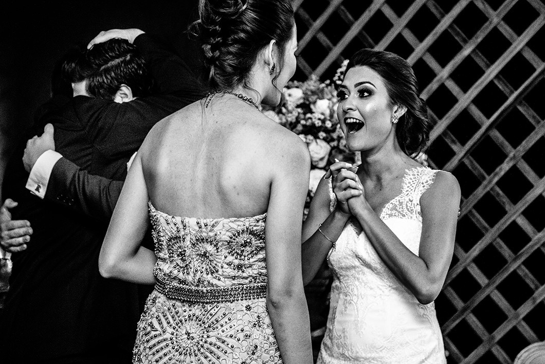 Fotojornalismo em fotografia de festa de Casamento em Maringá-PR