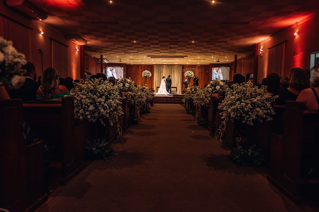 Cerimônia de Casamento  noturno em MAringá-PR  por Ricardo Andrade 