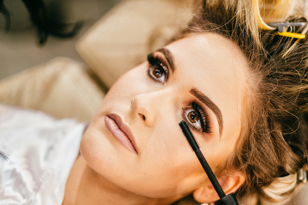 Fotos de Making of da noiva fotos da maquiagem 