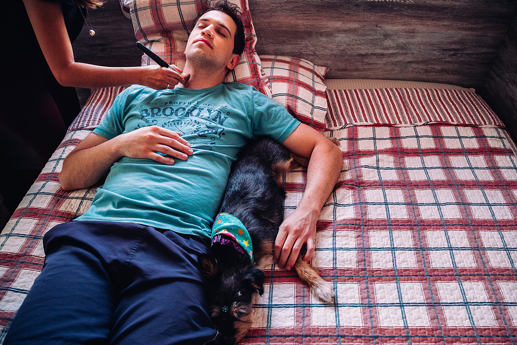 Fotos do Making Of do Noivo maquiagem do noivo 