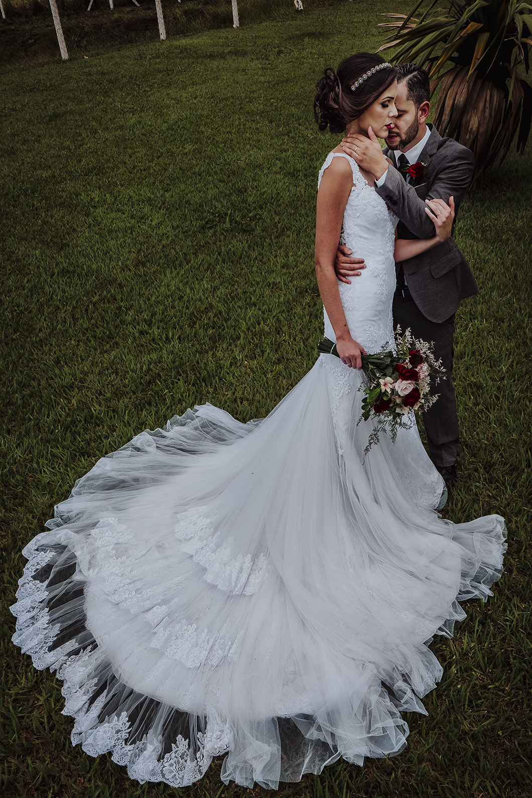 fotos de casamento de dia saída fotografica dos noivos com fotos pousadas 