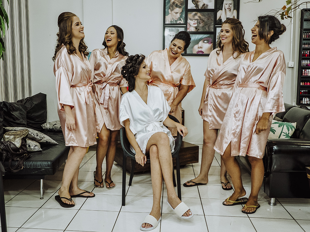 Fotografia de casamento do fotografo Ricardo Andrade cenas do making of da noiva 