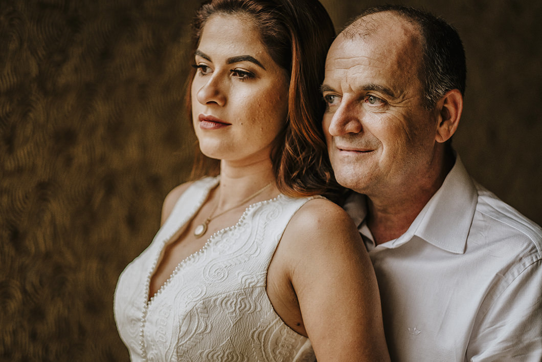 Pré Wedding fotos de retrato do casal em Maringá-PR