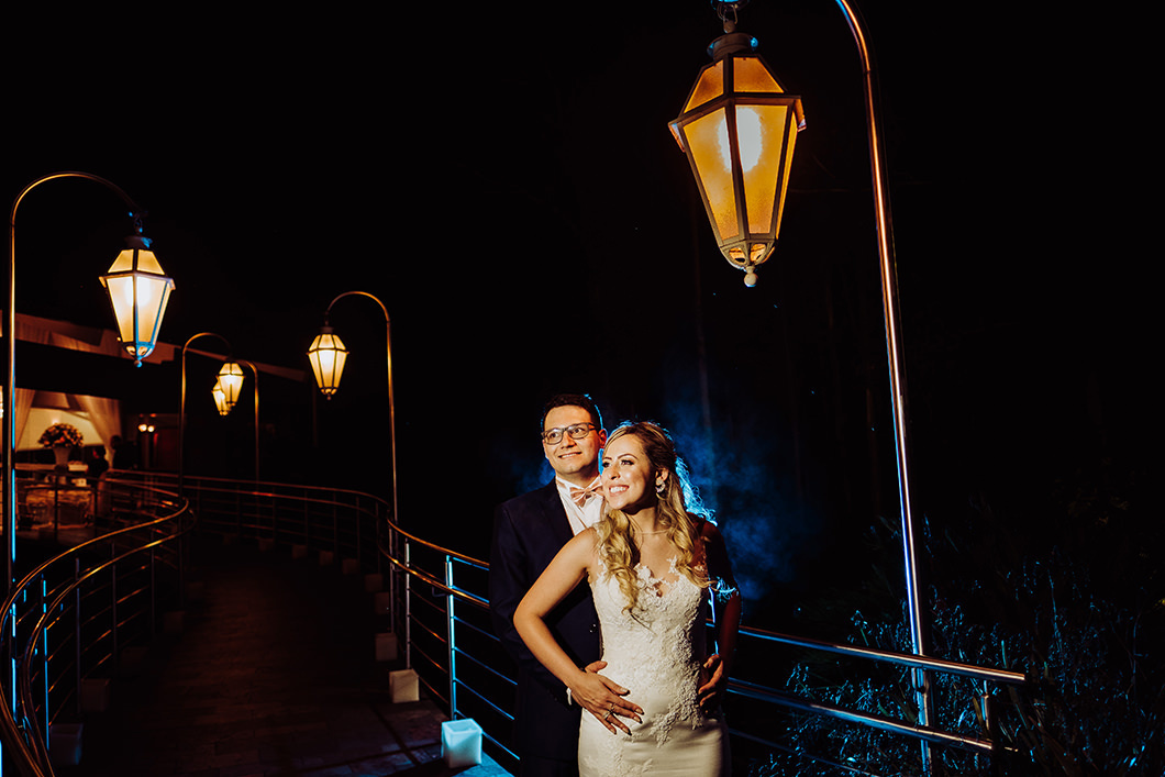 fotos dos noivos feitas no final do casamento pelo fotografo Rickardo Andrade 