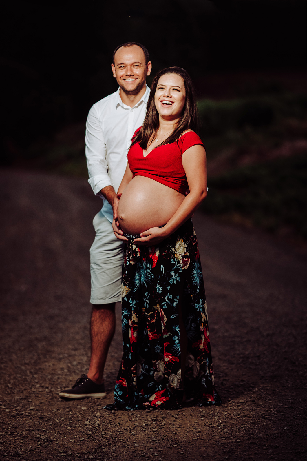 retratos classicos de casal esperando nenem ensaio externo 