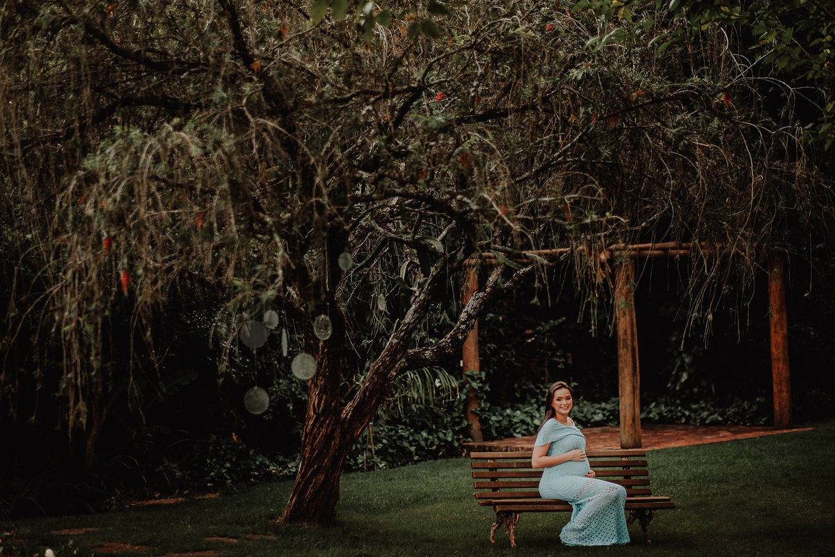 lindo ensaio de gestante feito na chacara Recanto PAraiso de MAringa 