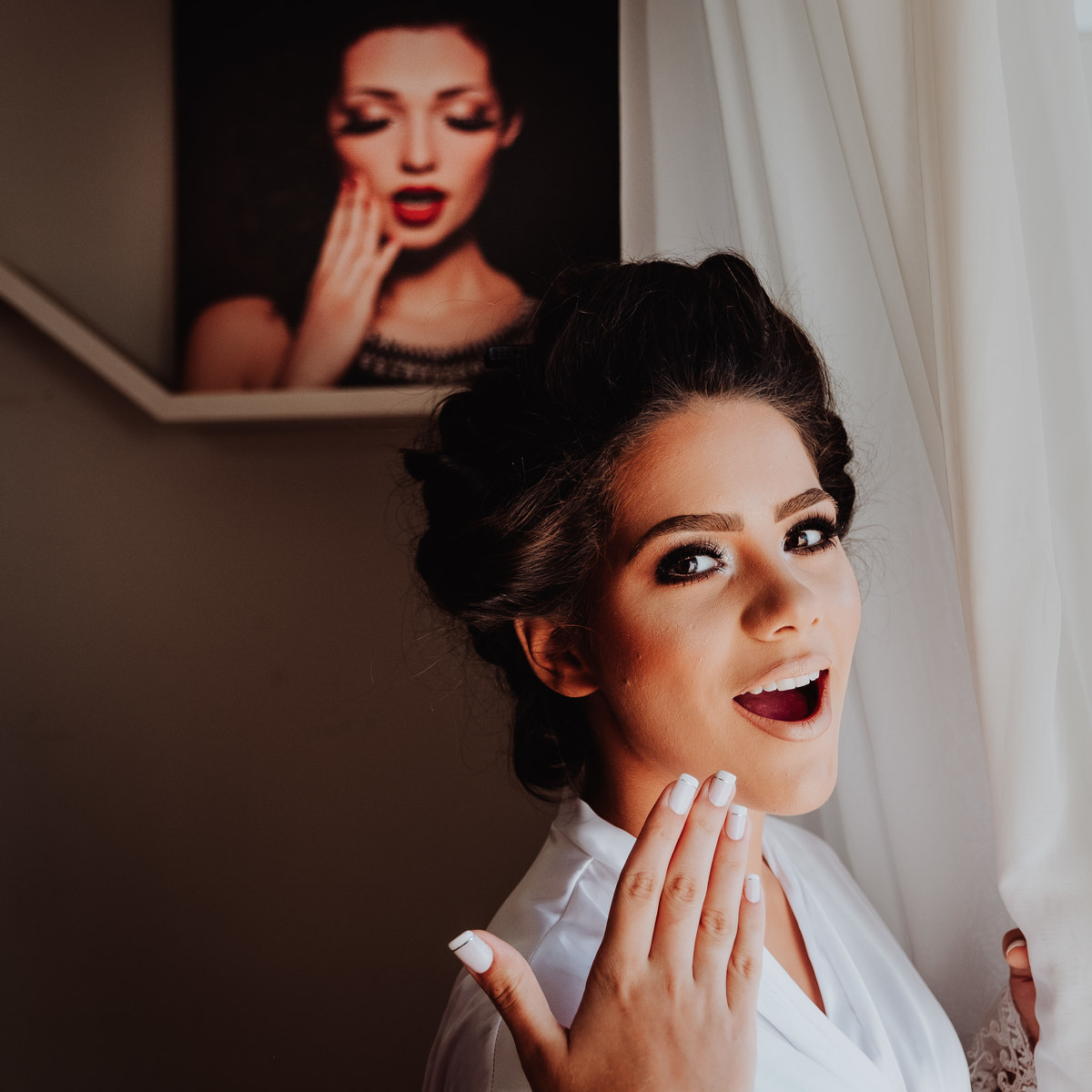 fotos diferentes e divertidas para making of da noiva 