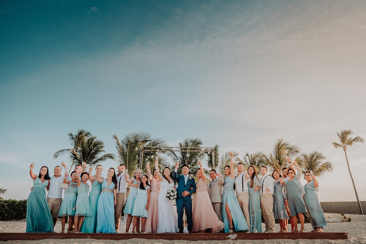 Casamento na praia com destination Wedding  casamento na praia de Cancun e Punta Cana fotos de Rickardo Andrade 