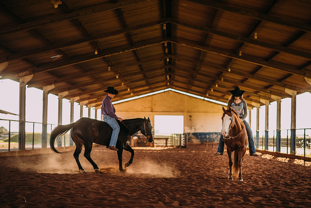 fotos de irmaos com cavalos