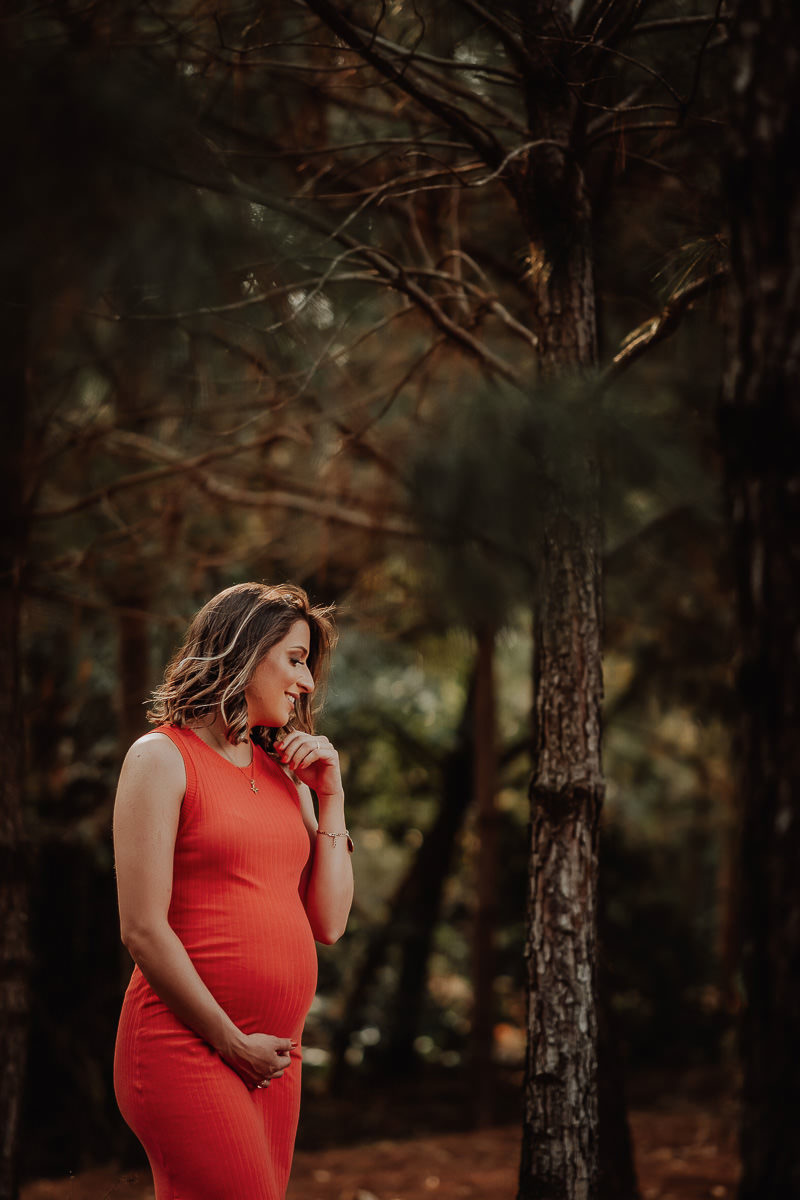 ensaio externo de gestante em linda chacara para fotos Eden Garden 