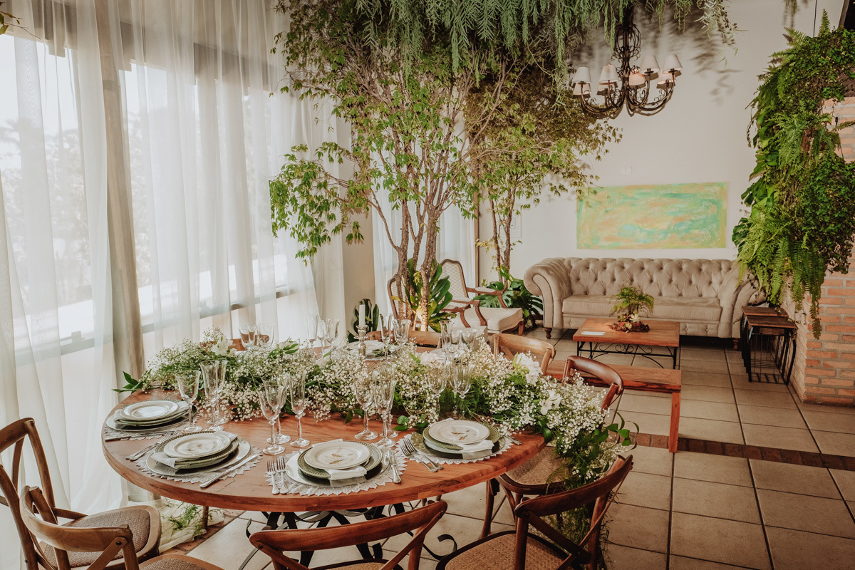 decoração de casamento alternativa com samambais e suculentas casamento alphaville de maringá 