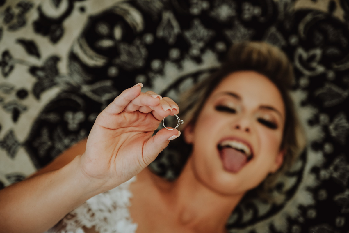 fotos engraçadas e diferentes para Making of da noiva 