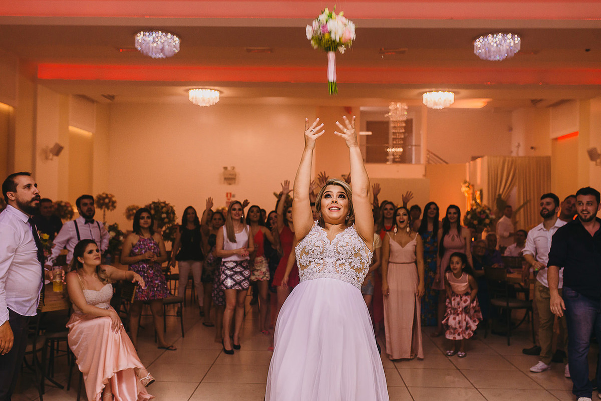 Momento buque da noiva