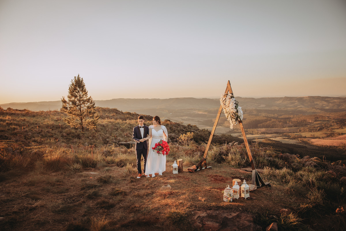 lindo cenario para mini wedding elopement wedding 