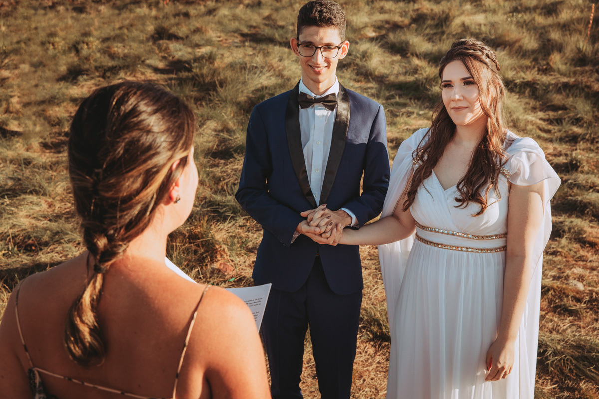 cerimonia de casamento ao ar livre 