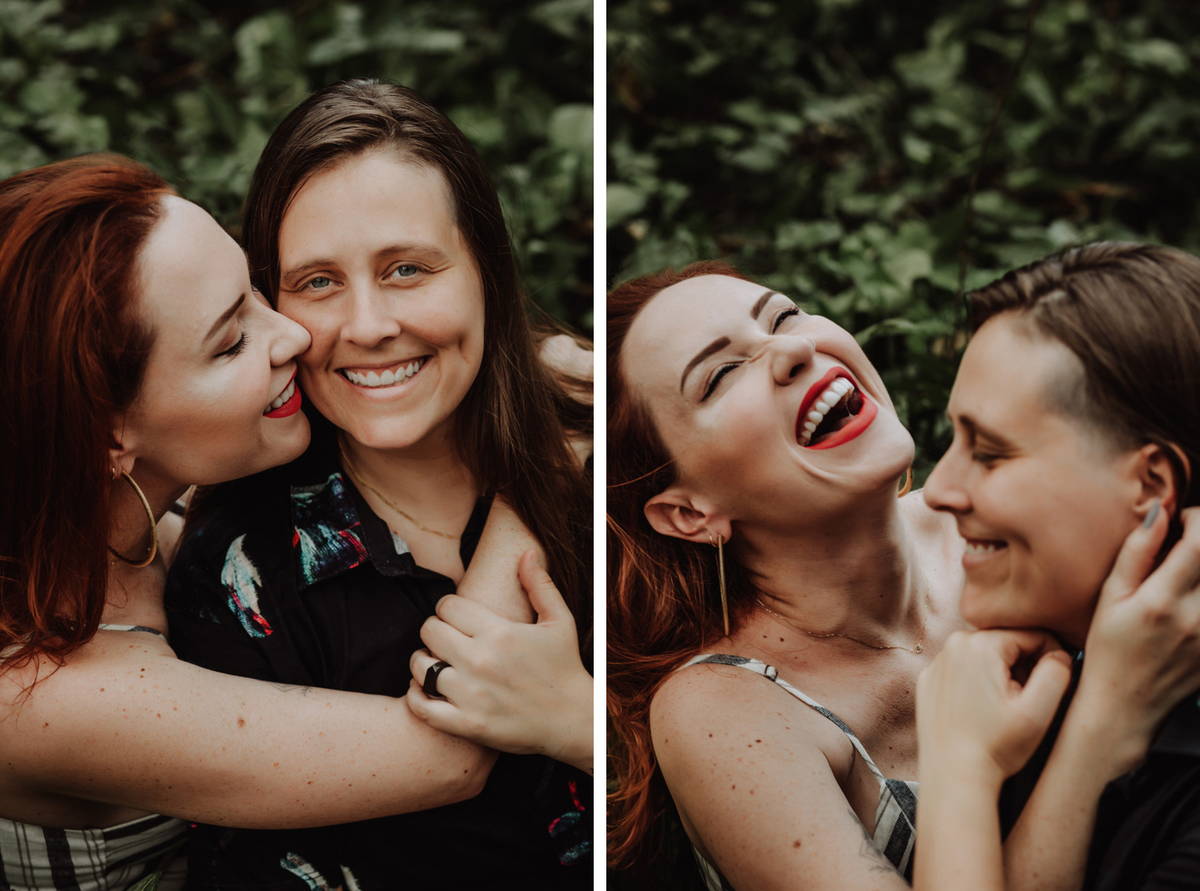 ensaio pré casamento lgbt casal de lesbicas em maringá