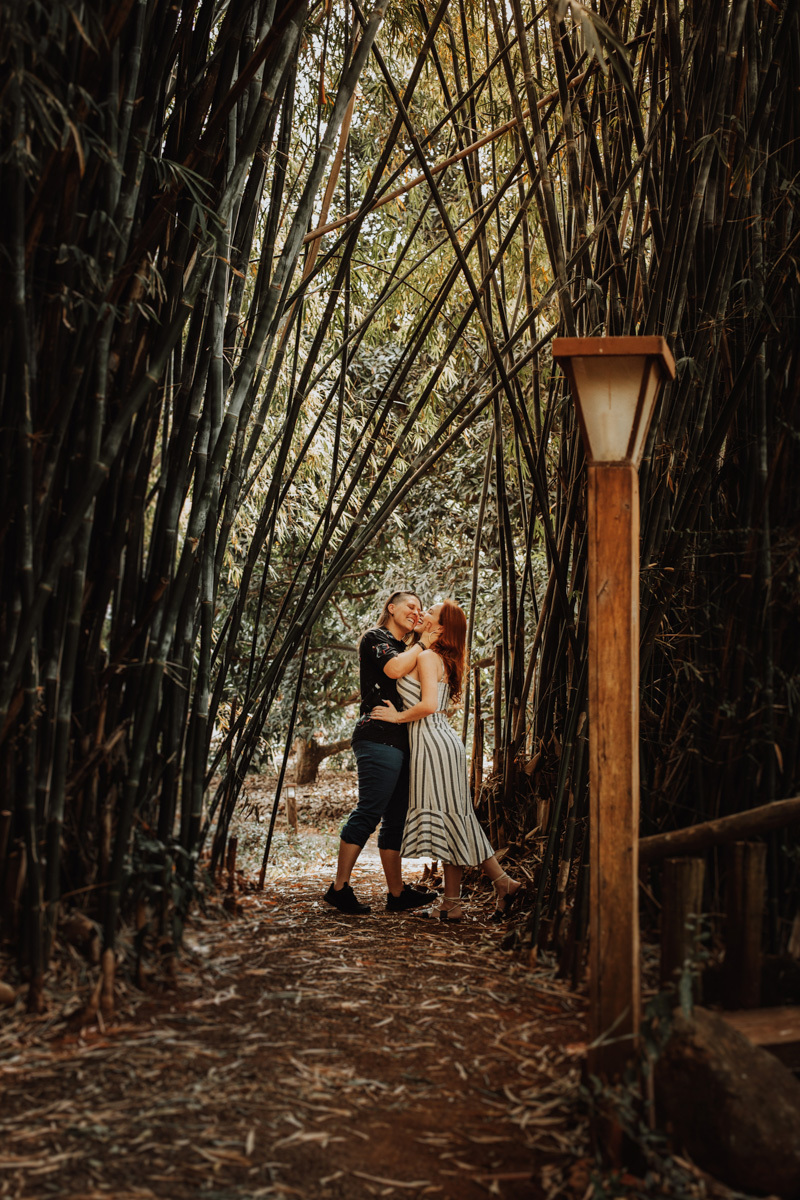 pré wedding na linda chacara eden garden 