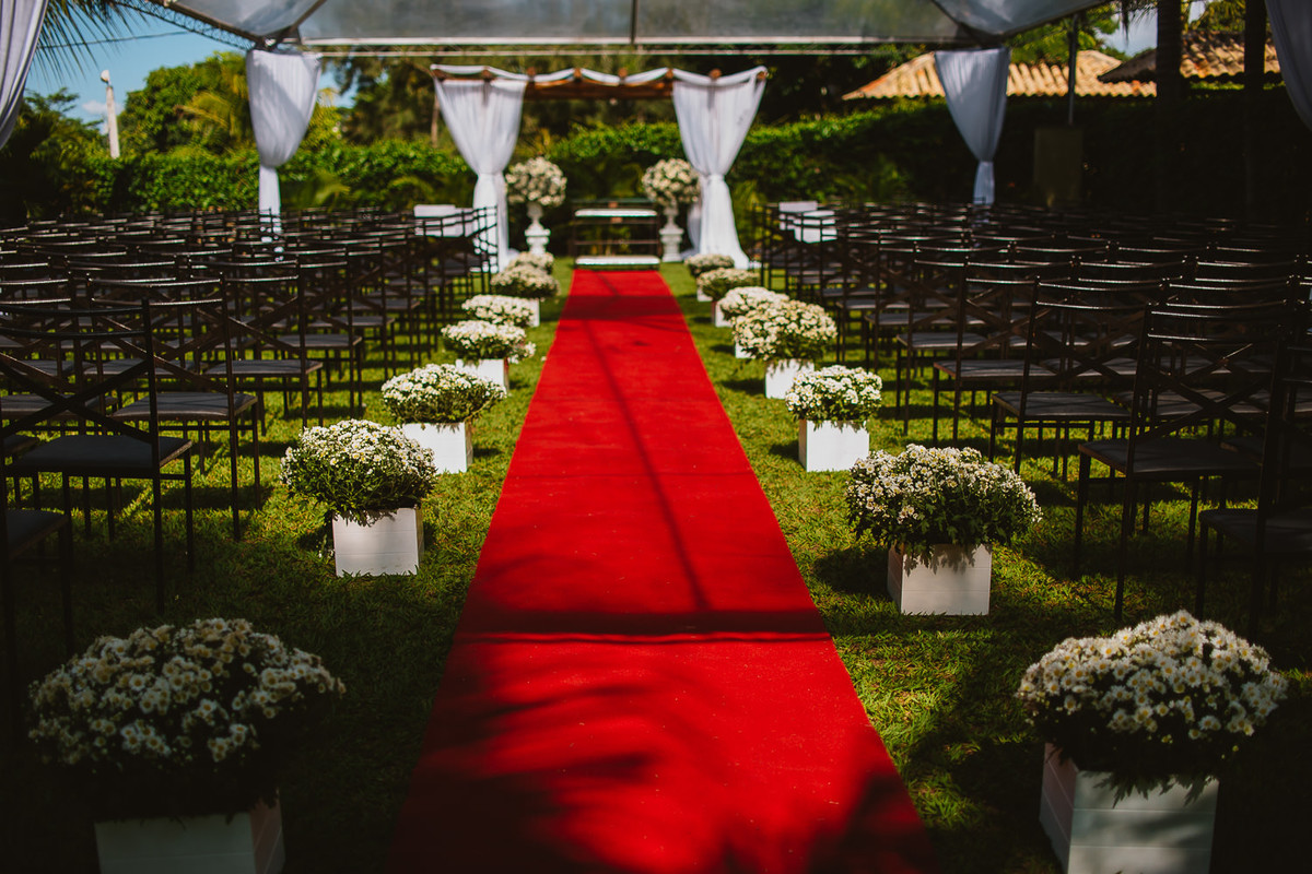Decoração de Casamento ao ar livre