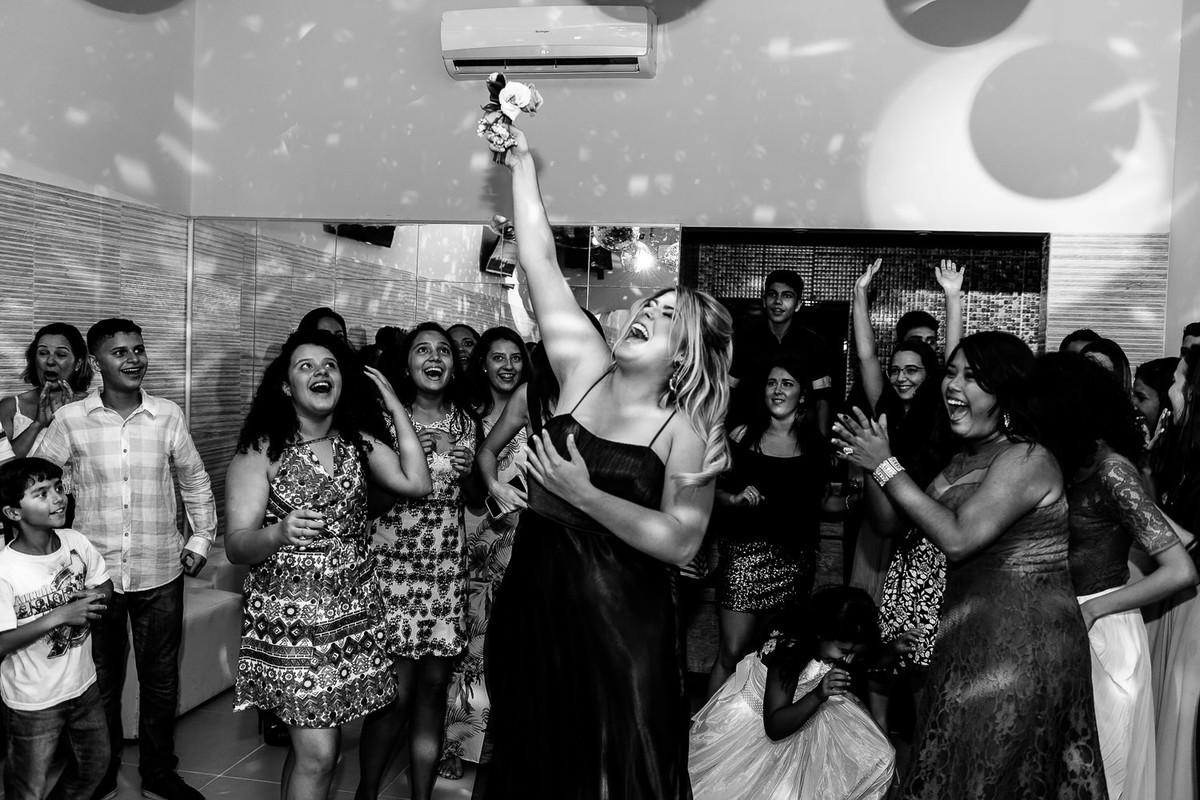 Hora do buque de casamento em  Belo Horizonte-MG