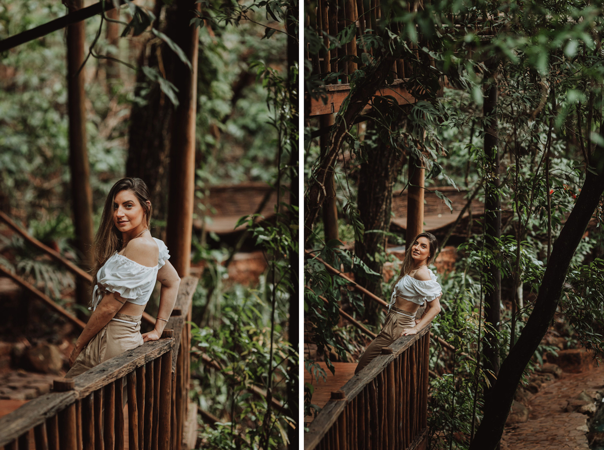 fotografia externa para ensaios femininos na linda chacara e spa eden garden 