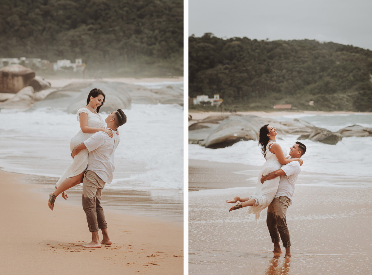 lindo ensaio de casal feito na praia de  Balneario Camboriu-SC fotos do melhor fotografo de casamentos de maringa rickardo andrade