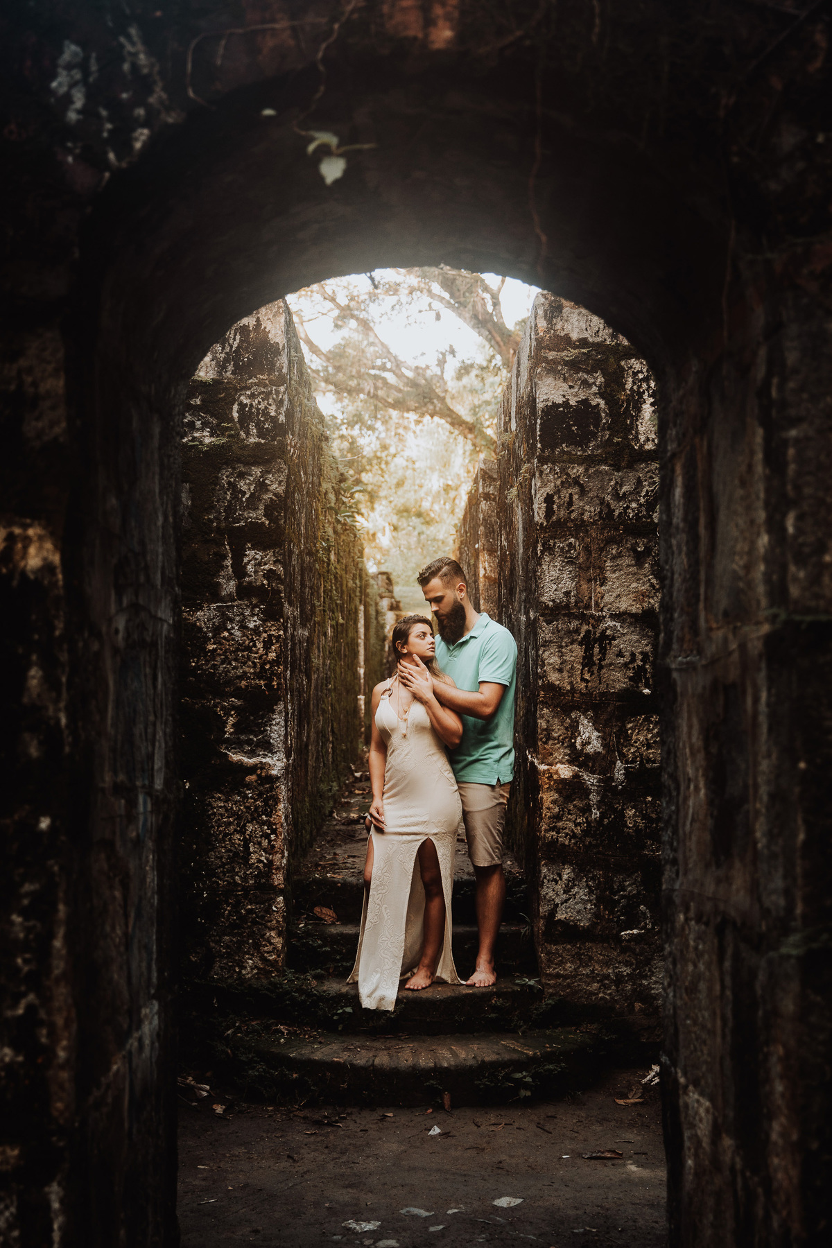 ensaio pre wedding com cenarios diferentes da ilha do mel no parana 