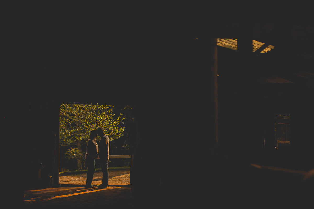 Ensaio Gestante em Curitiba. Book da Naira e Leandro com Gustavo Sousa e Kátia Hille. Locação rústica com cavalos e cachorros. Gestante com sorriso espontâneo. Camisa Bege e calça verde. no Rancho dos cavalos