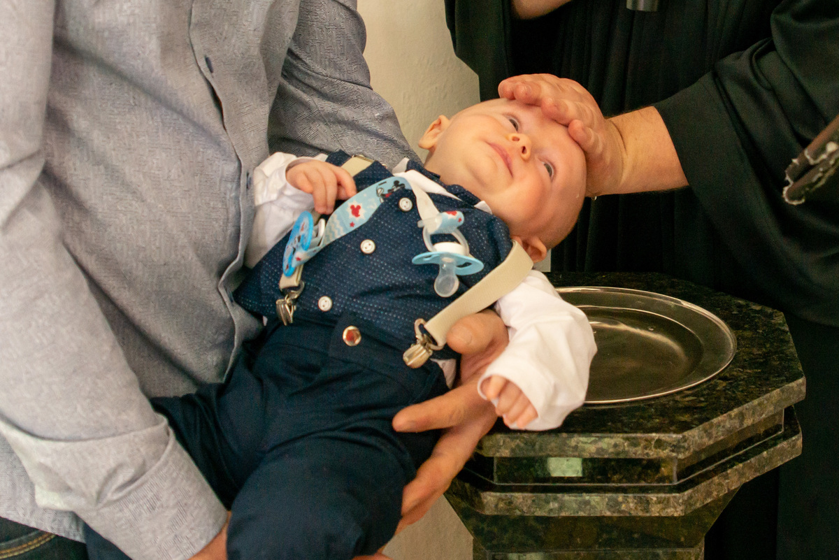 ato de batismo em Igreja Evangélica de Confissão Luterana no Brasil - IECLB em Campo do Meio