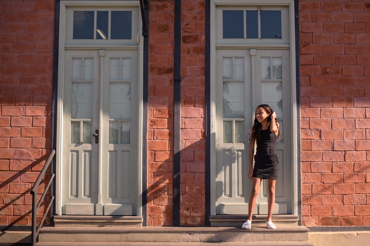 Ensaio de 15 anos na Estação da Cultura - Montenegro - RS