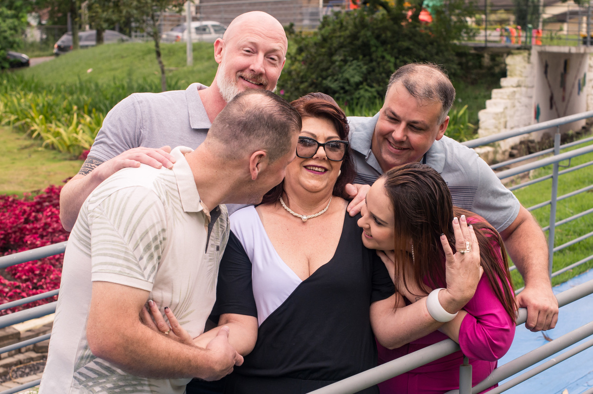 Ensaio de família no parque centenário em Montenegro