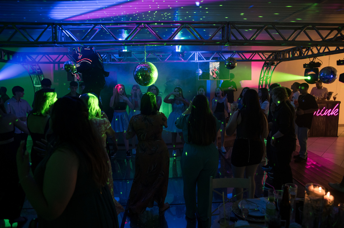 balada com pista de led