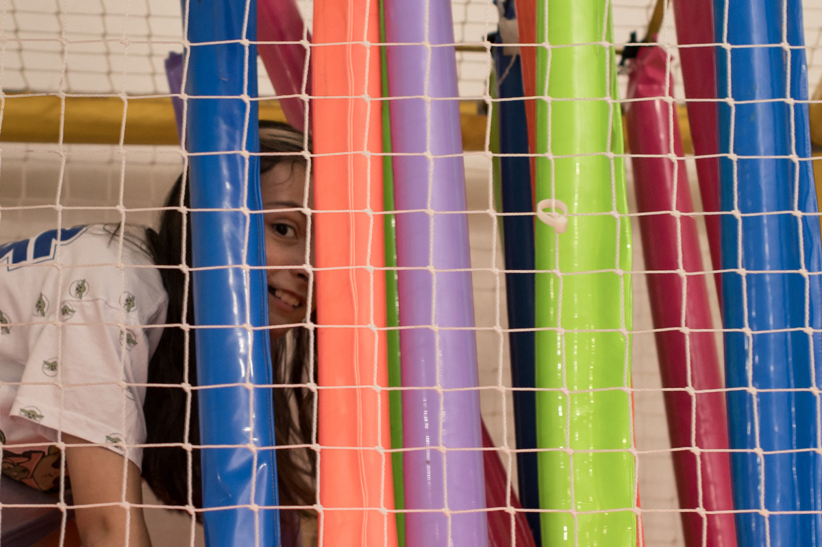 Festa de aniversário criança brincando