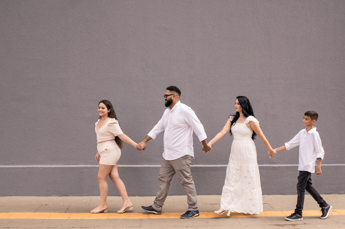 ensaio fotográfico de família após casamento civil