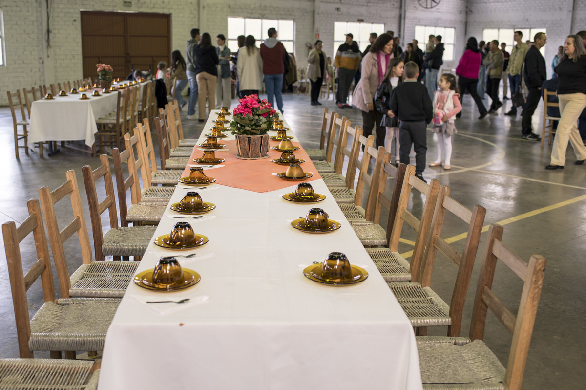 Festa de aniversário de 90 anos - café colonial