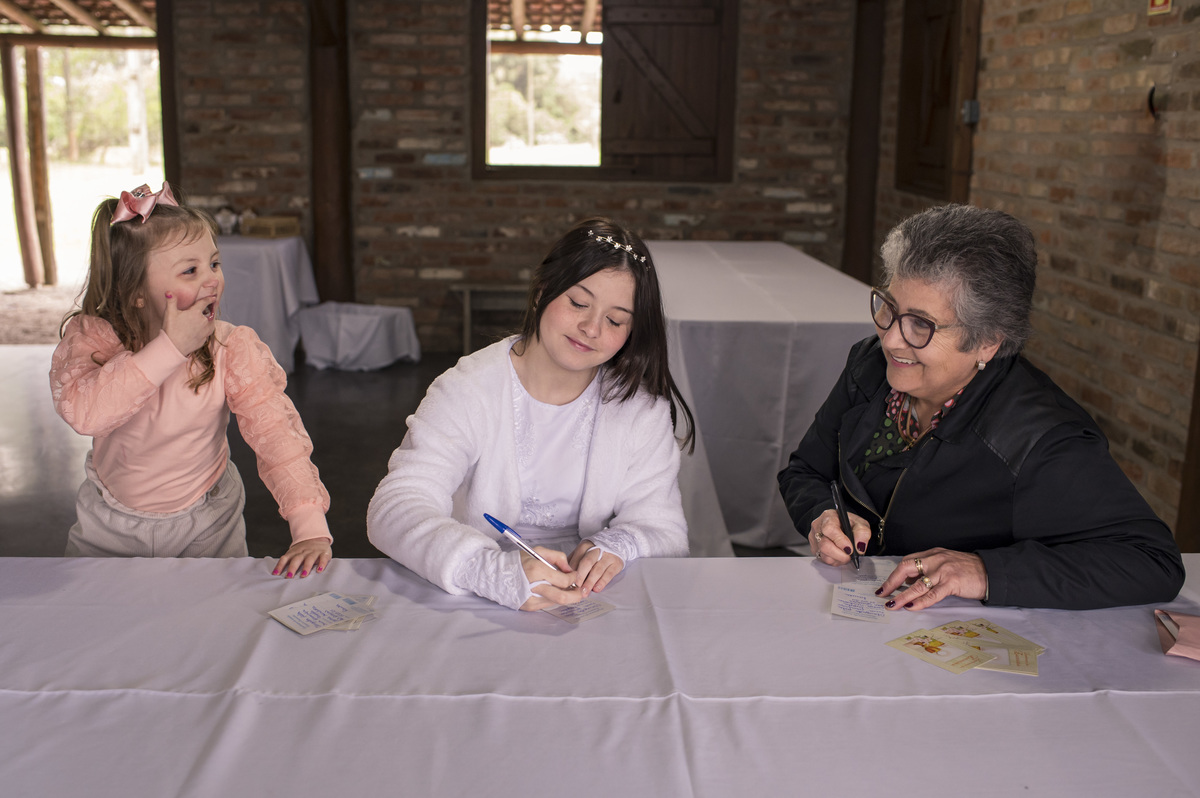 Festa de primeira comunhão