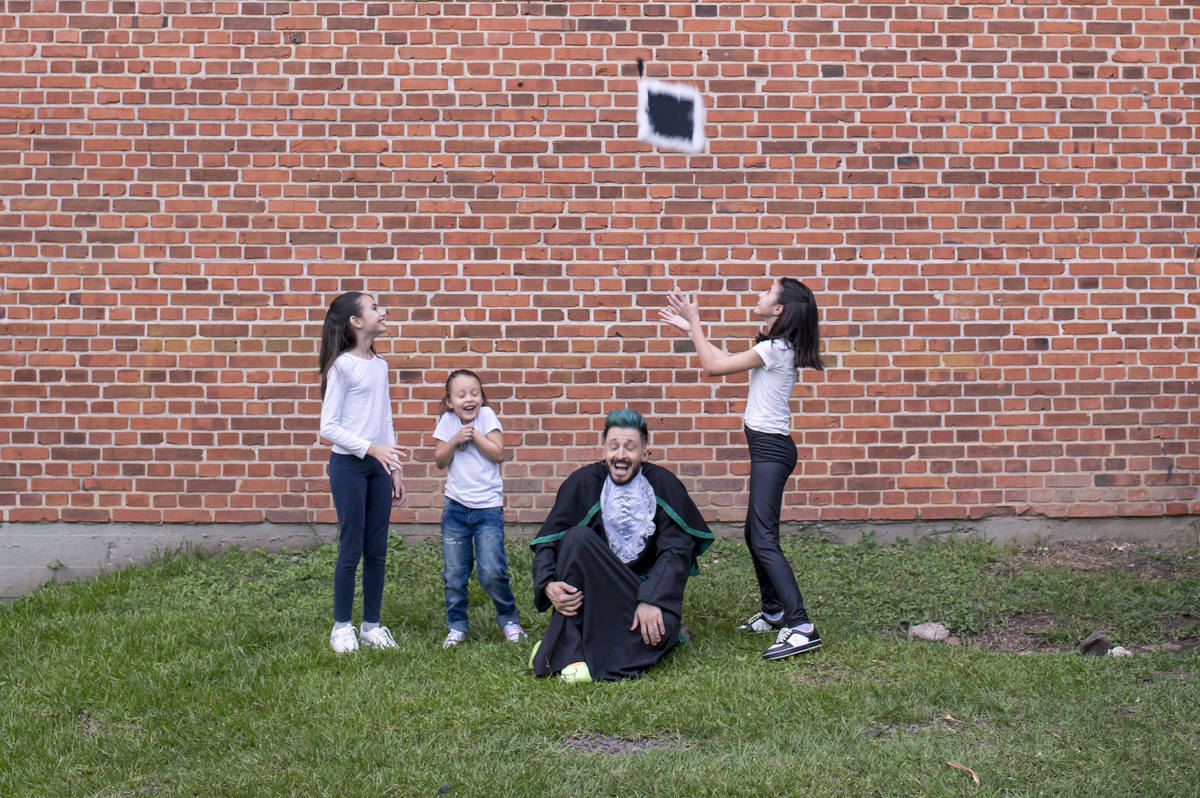 ensaio de toga com a família noparque centenário - Montenegro RS