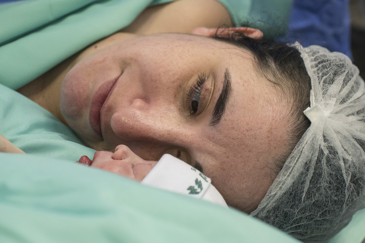 Documental de parto - mamãe e bebê