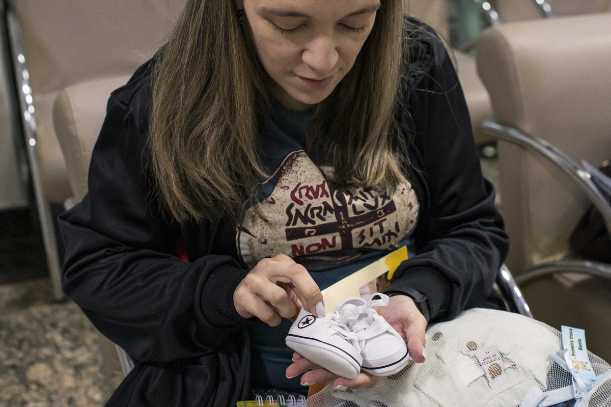 documental de parto, sapatinhos do bebê