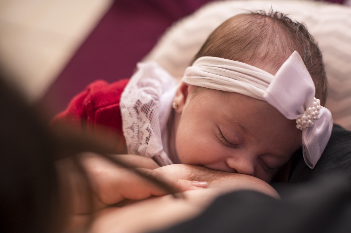 Ensaio fotográfico de Acompanhamento mensal de recém nascido em estúdio - 1 mês