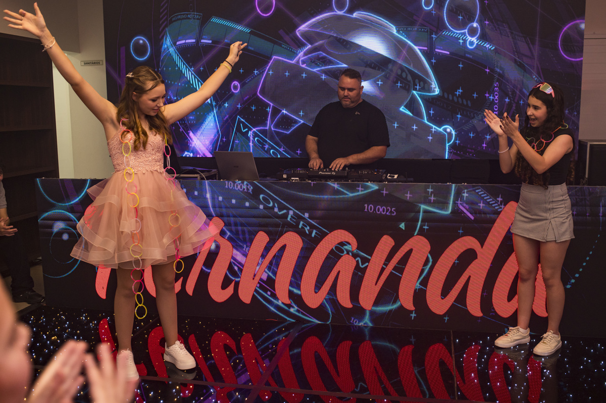 Festa de 15 anos, balada - fotógrafa Claudia Wallauer