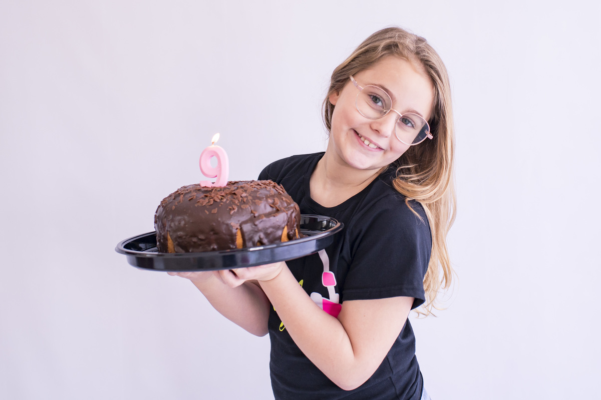 Fotografias de aniversário em estúdio Claudia Wallauer